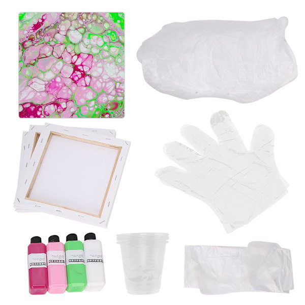 Flydende malingssæt Flydende maling Pigment Børn DIY Materiale Tegneværktøj KunstmaterialerMaldiverne