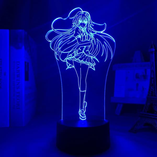 Anime LED-lys High School DxD Rias Gremory for soveromsdekorasjon