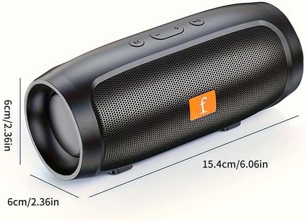 Bærbar Vanntett Bluetooth-høyttaler