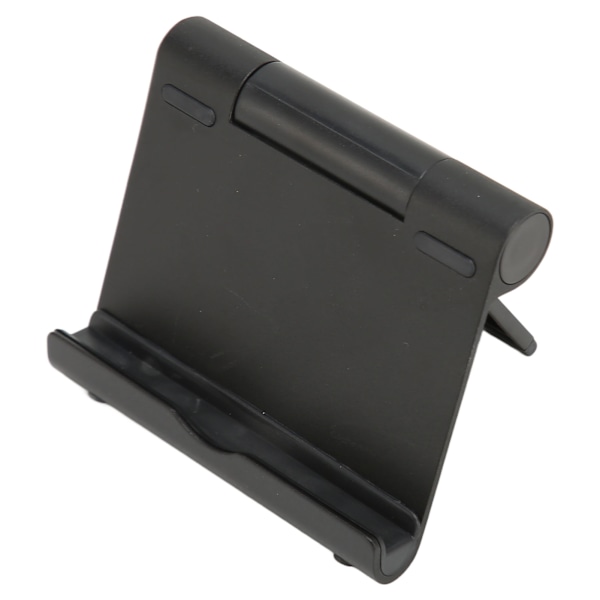 Telefonstativ Roterbar 180 Grader Foldbar Bærbar Aluminiumlegering Silikon 5kg Laste Tablet Holder Skrivebord for Kontor Svart