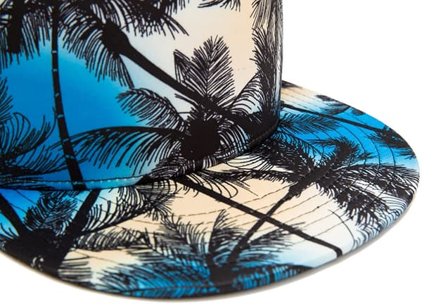 Klassinen Snapback-lippis Hip Hop litteä lippa - Unisex Ad Blue
