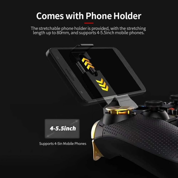 PG-9118 Trådlös BT 4.0 Gamepad] Android Smartphone Windows