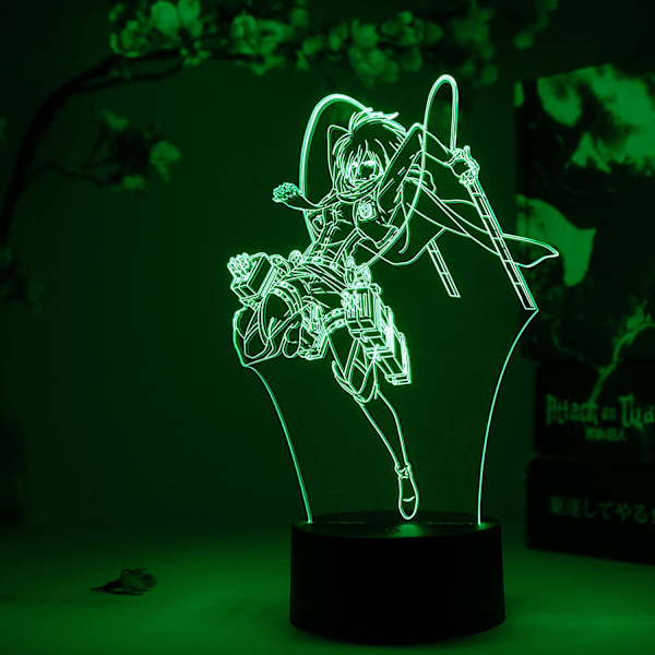 Mikasa Ackermann Action Otaku Lampa – Attack on Titan – Anime