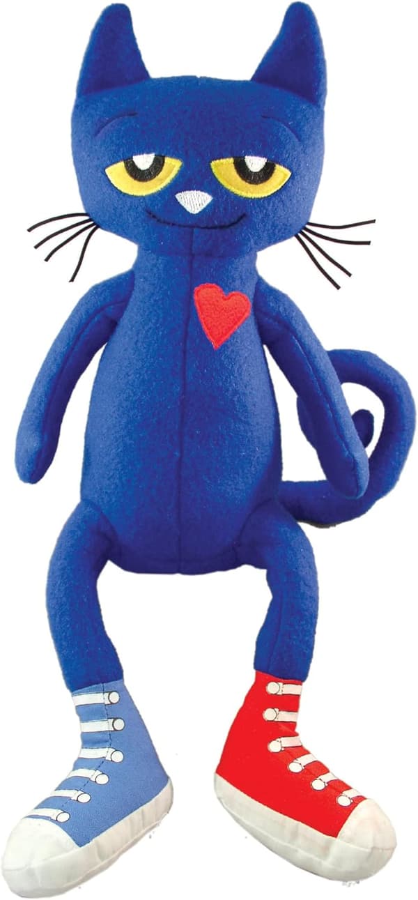 MerryMakers Pete the Cat -pehmolelu, 14,5 tuumaa, sininen