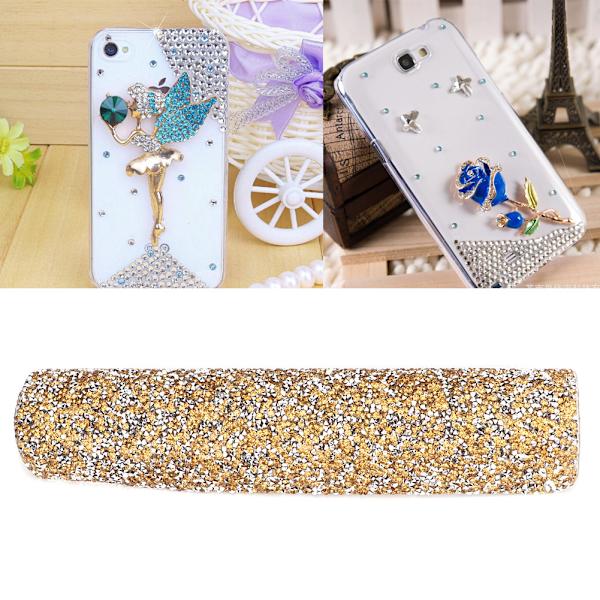 DIY Rhinestone Ribbon Sticker Mesh Tøj Bil Telefon Dekoration Tilbehør #1