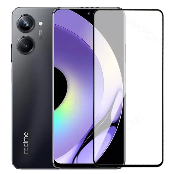 100D Härdat Glas För Realme 8 4G Skärmskydd Skyddsglasfilm