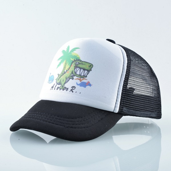 The Fierce Dinosaur Youth Justerbar Mesh Hats Baseball Truc