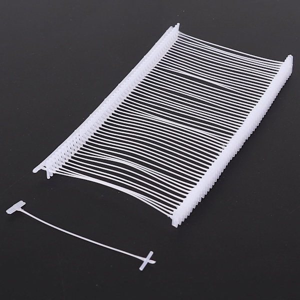 5000 st/låda Kläder Kläder Pris Etikett Tag Tagging Gun Barbs Loop Lås Fästelement Stift (3 cm)