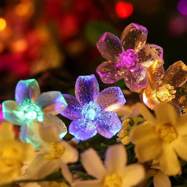 Flower String Lights, Cherry Blossom Lights, Easter Decorati