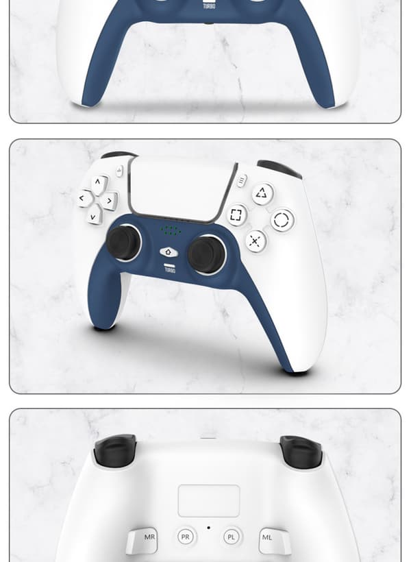 PS4 Langaton Bluetooth-peliohjain PS5 Ulkonäkö Langaton Bluet