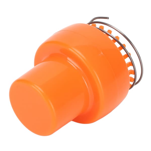 Wire hæklede væv orange ergonomisk design auto release sikker robust wire hæklede strikker til hat tørklæde sokker