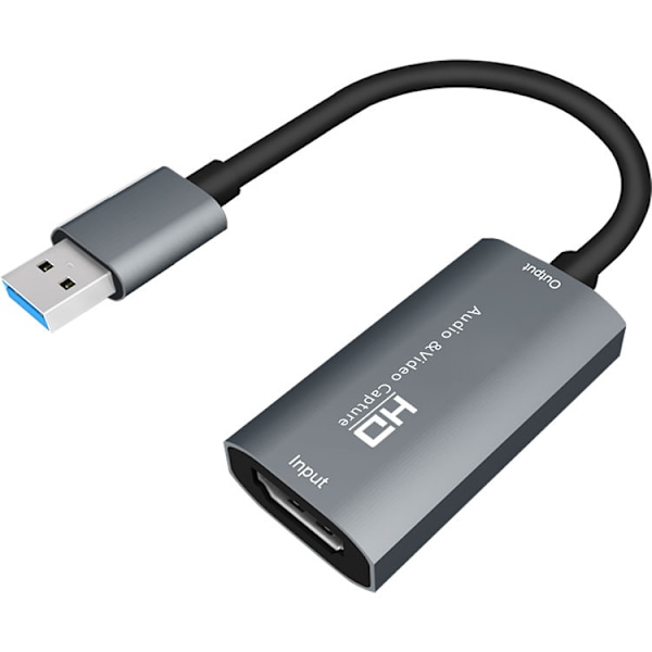 USB C till HDMI-adapter (4K@60Hz), 310 USB-C-adapter (4K HDMI), bärbar USB C-adapter i aluminium, för MacBook Pro, MacBook Air, iPad Pro, Pixelbook, XPS