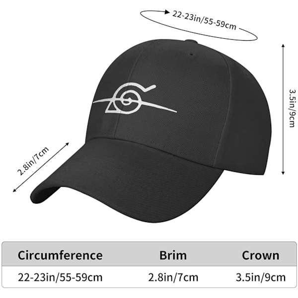 Anime Baseball Cap för män kvinnor pappa hatt justerbar snapback