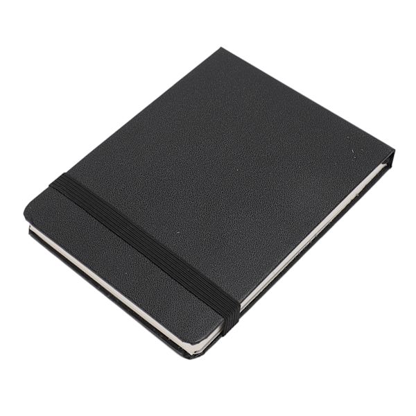 Akvareljournal 24 ark 300gsm tykt papir PU læderomslag bærbar lommeskitsebog til rejser udendørs SA‑DQ22005