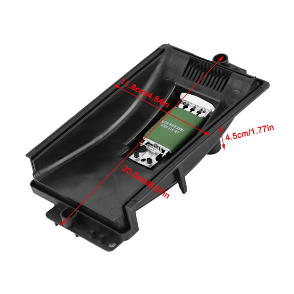 Varmeblæser Motor Modstand 1J0819022A