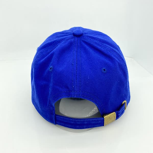 Justerbar sliten bomullsbaseballkeps i V-stil Yellow