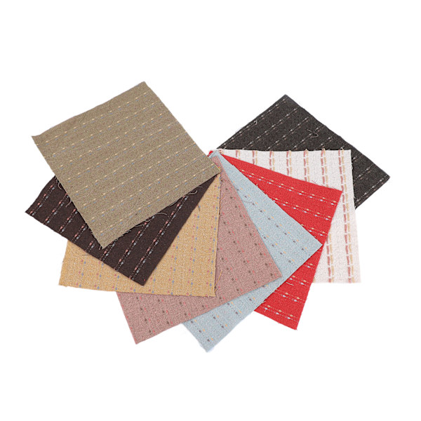 8 st Quilting Fabric 7,9x7,9 tum Handcraft DIY Mjuk Hudvänlig Andningsbar Bomullssömnadstyg för Väskor Handväskor