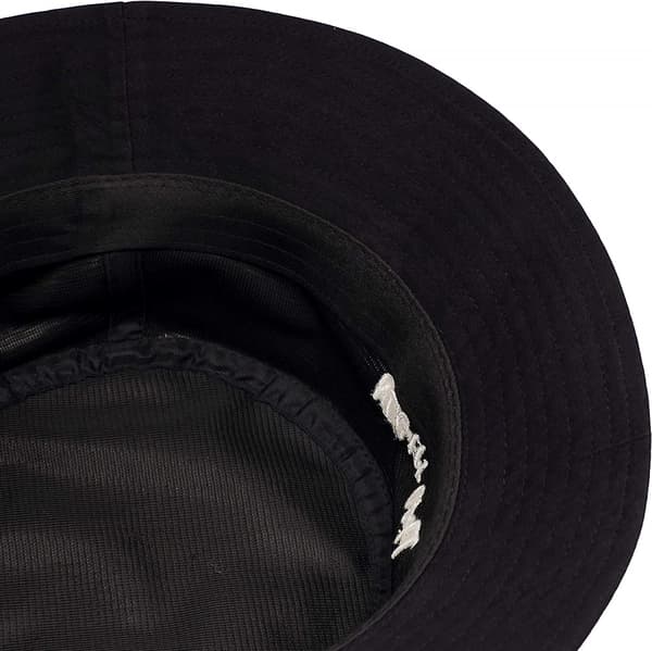 Hink i unisex bomull broderad hatt kan förvaras summe Black