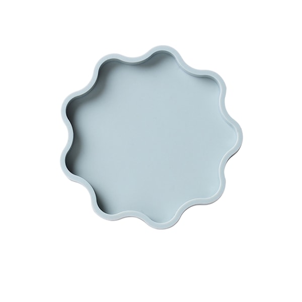 2PCS Kristall Drop Lim Diy Trycklera Lera Platta Gunga Bord,