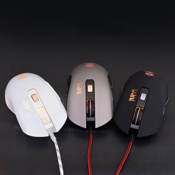 Gaming Opplyst Mus USB-port Kablet PC Gaming Mus med