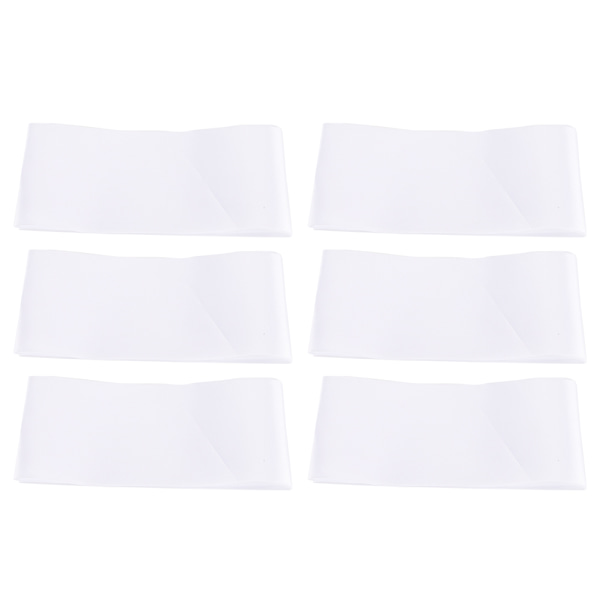 6 stk blanke sjerp blanke etikett skulderstropp for DIY festdekorasjon tilbehør