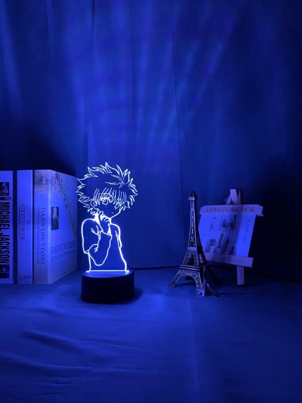 Hunter X Hunter 3D Illusion Nattlampa Smart Touch,Ide