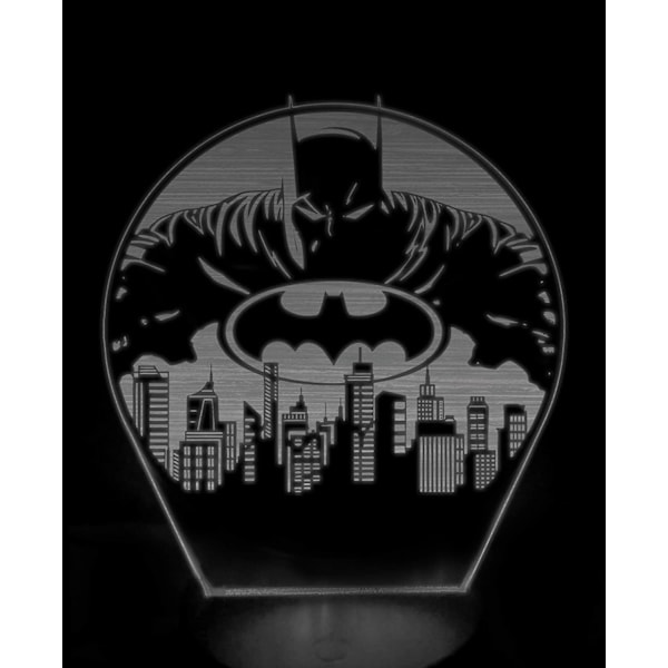 Batman Gotham 3D nattlampa
