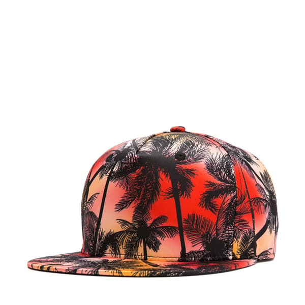 Klassinen Snapback-lippis Hip Hop litteä lippa - Unisex Ad Red