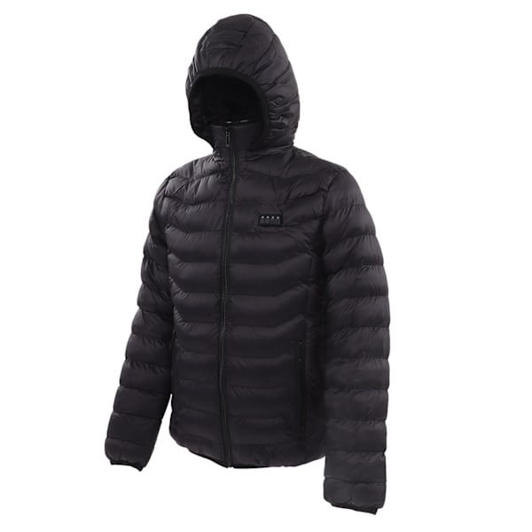 Opvarmet jakke 3 niveauer temperatur 19 zoner hurtig opvarmning let åndbar sort herre opvarmet jakke til udendørs 2XL
