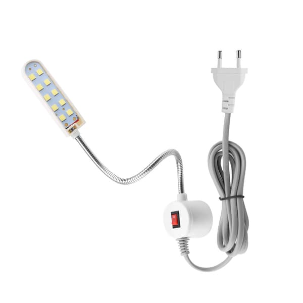 10Beads SMD  LED-ompelukone lamppu LED-magneetti ompelukone valo 6W