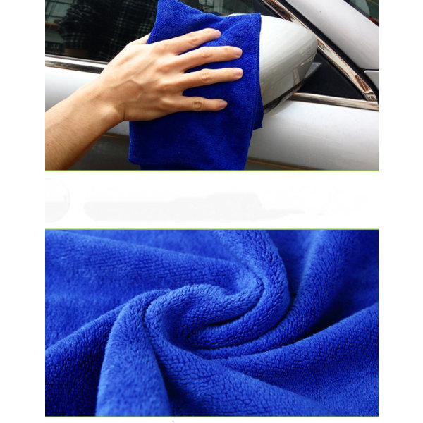 Autonpesupyyhe Mikrokuitu Paksuuntunut Fleece Autonpesupyyhe Super Absorbent Auton Pyyhe Autonpuhdistustarvikkeet（kahvi）