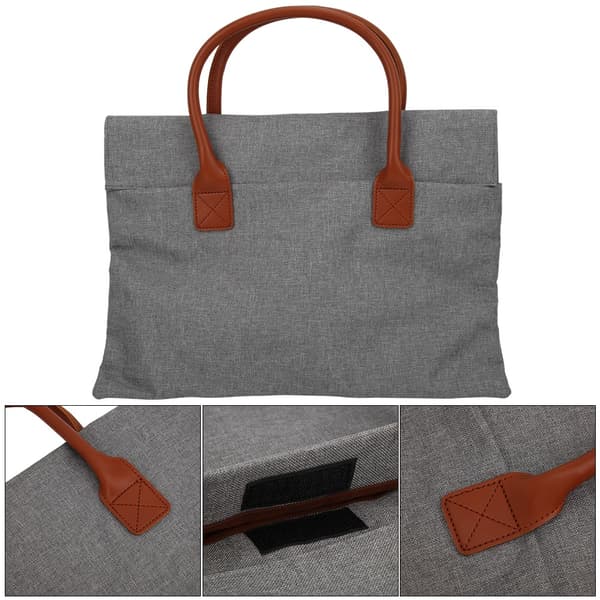 14/15,4 tommer bærbar computer sleeve business slim notebook håndtaske bære etui lysegrå 14 tommer