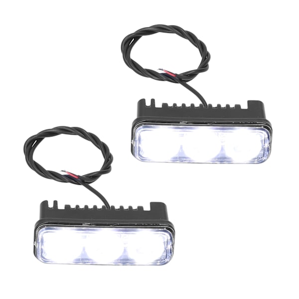 LED Frontgrill Advarselslys Universell Dagkjørelys for Biler Motorsykler