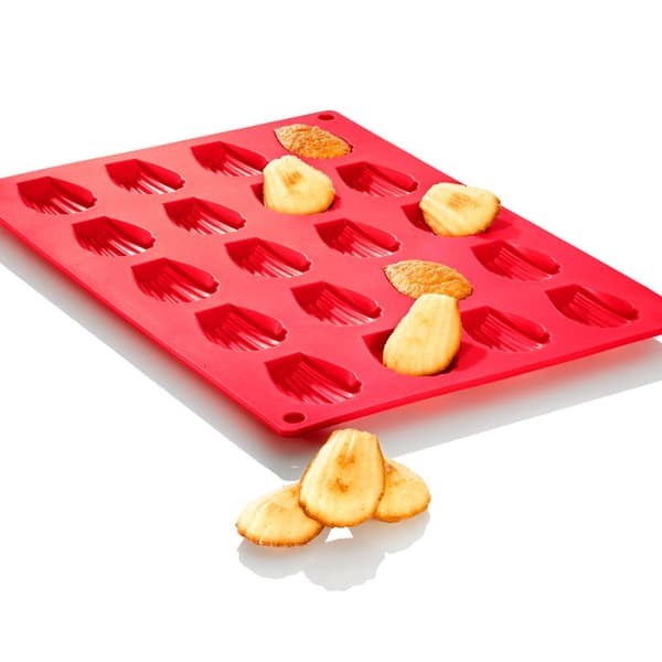 Kakaform i silikon, litet bakformset, minikakor, M