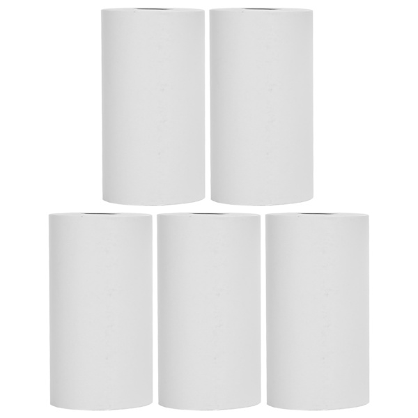 5 ruller termisk kvitteringspapirrull termisk papir for kontormaskin liten skriver