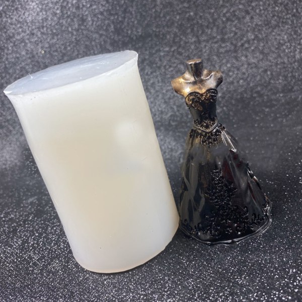 Silikonimuotti DIY käsintehty työkalu korkea lämpötilan kestävyys peili 3D hääpukukoristeluun type 1