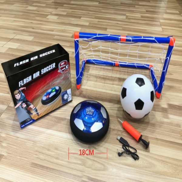 laddningsbara hängande fotboll inomhusbelysning elektrisk fotboll induktion fotbollsdörr set med tryckavlastande bollleksaker