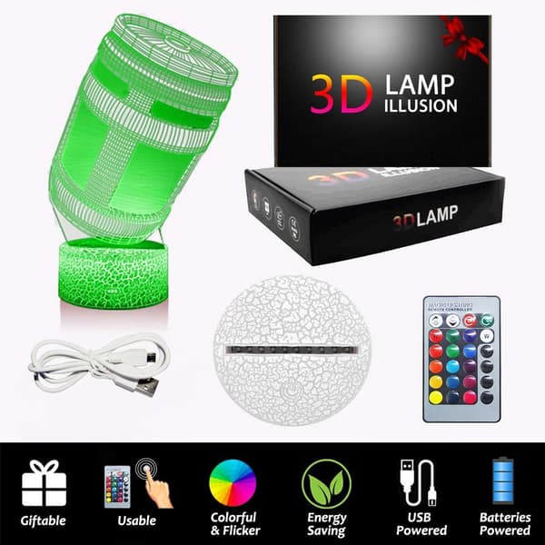 Chug Jug Natlamper 3D Stemningseffekt LED Natlamper Nej