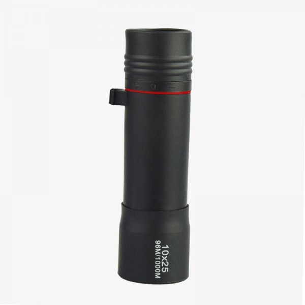 Bærbar monokular, robust 10x25 monokular, monokulær teleskop