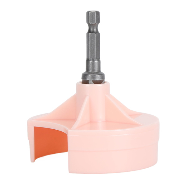 Stickmaskinadapter Snabb Stick Ersättningsbar Virkmaskinadapter med Hex Bit DIY Nål Virkning Borr Effekttillbehör Rosa