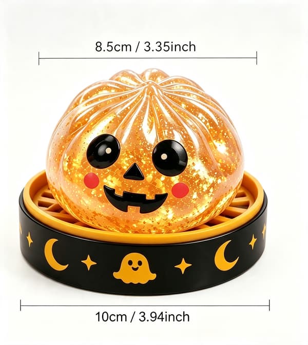Halloween Jack-O-Lantern Maltos Squishy Klämleksak Stresslindrande Gåvor Jack Pumpkin