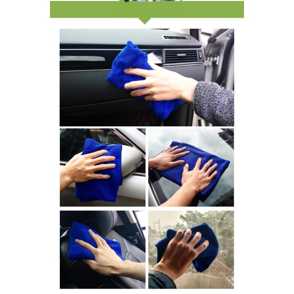 Autonpesupyyhe Mikrokuitu Paksuuntunut Fleece Autonpesupyyhe Super Absorbent Auton Pyyhe Autonpuhdistustarvikkeet（kahvi）
