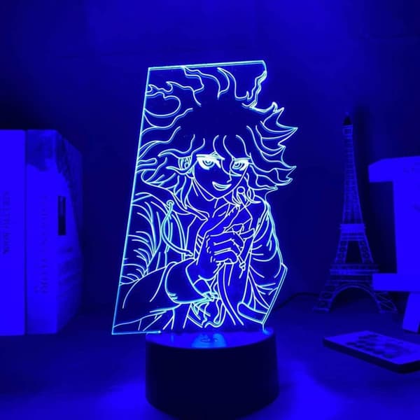 3D Anime Nattlampe Illusjonslampe for Soveromsdekor Barn Gi