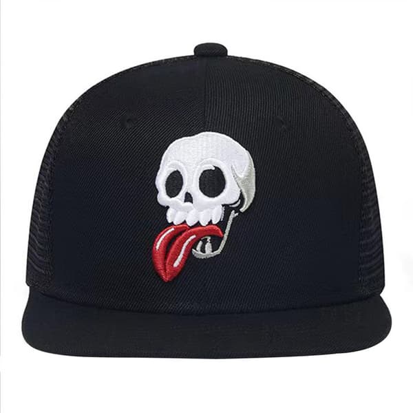 Broderet kasket baseballkasket klassisk truckerhat justerbar