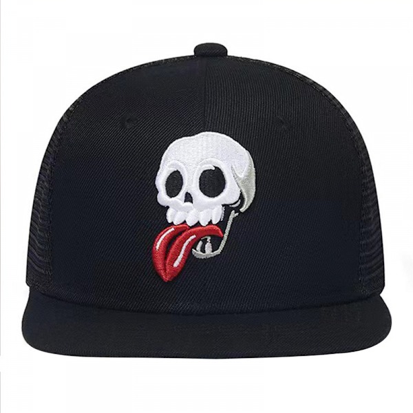 Broderte hatt baseballcaps klassisk truckerhatt justerbar