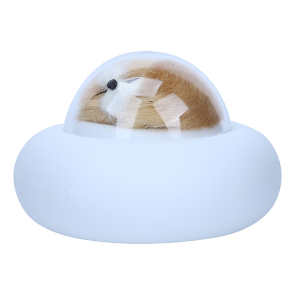 Silikonkran Nattlampa Uppladdningsbar 7 Färg LED Sovande Nattlampa Heminredning Hund