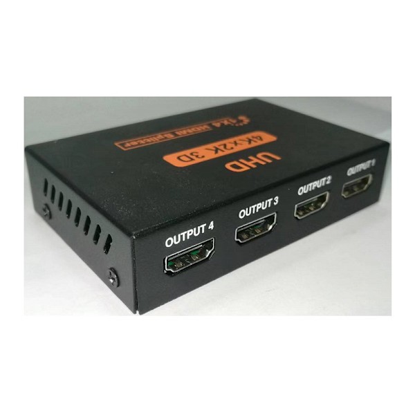HDMI-splitter 1.4 4K HDMI 1.4 skärmdelare 1 in 4 ut en i fyra ut HD-delare