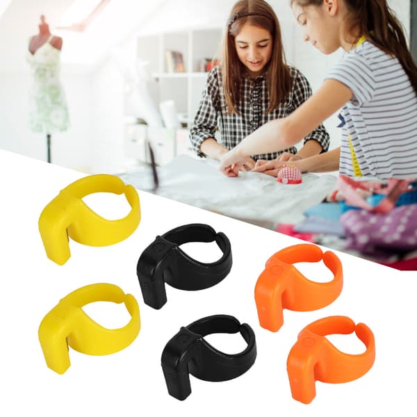 6-pack Trådkappare Ringfingerblad Hemma Sömnad Hantverk DIY Verktyg