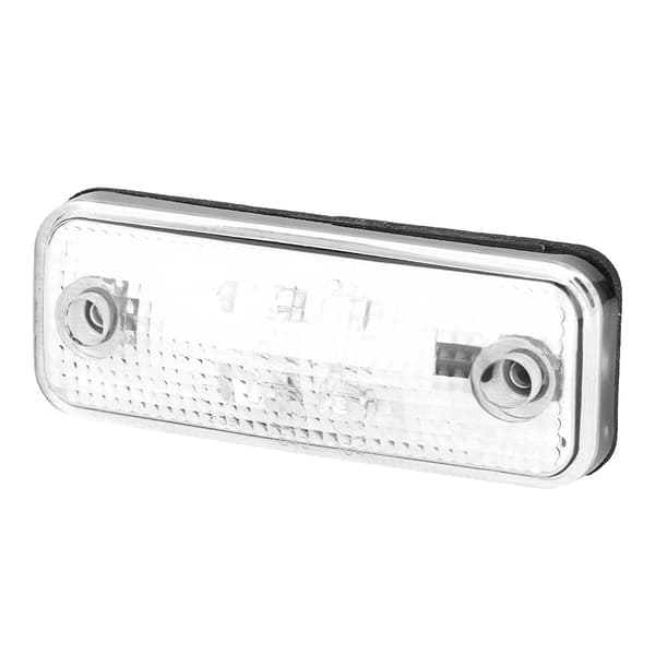 Universal 4 LED Super Lys Lastbil LED Sidemarkerlys Blinklys (Hvid)
