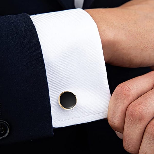 Custom Tuxedo-skjorta för män Naglar och manschettknappar (2+4/2+6), Bla